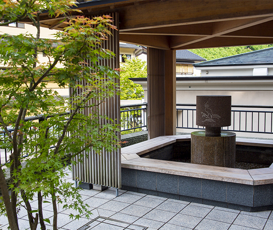 유와쿠온천마을